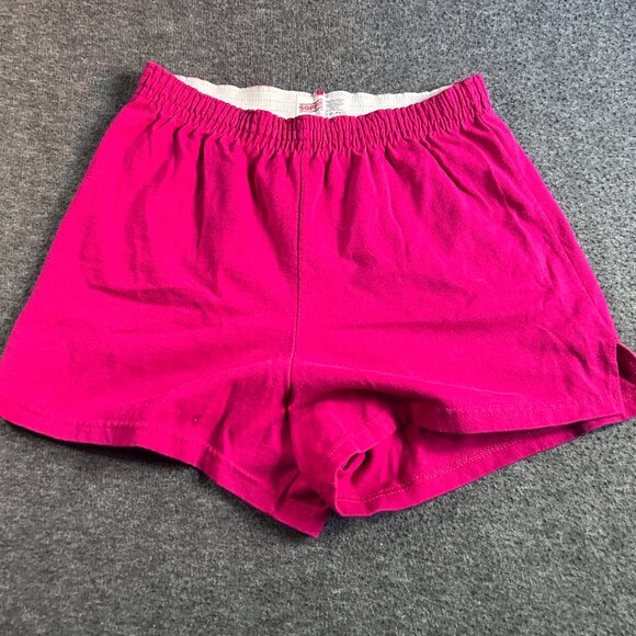 SOFFE Hot Pink Vintage Athletic Mini Shorts Women's Sz Med Y2K 90s - Picture 1 of 8
